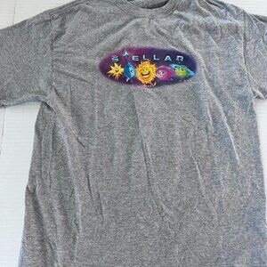 Gray stellar shirt for kids